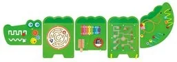 Viga Viga, sensoryczna tablica manipulacyjna Krokodyl - Tablice dla dzieci - miniaturka - grafika 2
