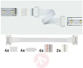 Taśmy LED - Paulmann Paulmann MaxLED łącznik uniwersalny,2 sztuki,biały - miniaturka - grafika 1