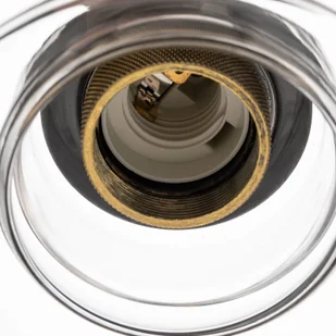 Euluna Lampa wisząca Teo ze szklanym kloszem, patynowana - Lampy sufitowe - miniaturka - grafika 5