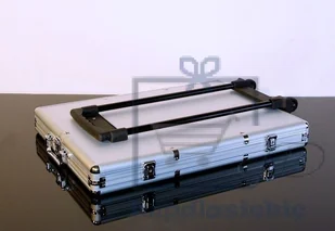 Garthen Zestaw do pokera 1000 szt żetonów OCEAN Trolley - Zestawy do pokera - miniaturka - grafika 6