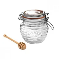 Pojemniki kuchenne - Kilner Słoik do miodu z czerpakiem Clip Top, 400 ml - miniaturka - grafika 1
