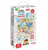 Układanki dla dzieci - CzuCzu Puzzle obserwacyjne Mapa Polski - miniaturka - grafika 1