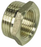 Rury - Redukcja Mosiężna Mosiądz 1 1/2 X 1/2 - miniaturka - grafika 1