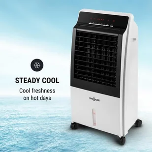 OneConcept OneConcept CTR-1 Heat klimatyzator przenośny 4-w-1 funkcja chłodzenia i grzania schładzacz powietrza 2000W biały ACO-CTR-1-Heat - Klimatory - miniaturka - grafika 2