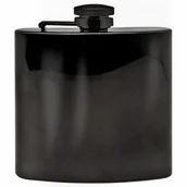 Pozostałe akcesoria barmańskie - Vin Bouquet Piersiówka ze stali nierdzewnej czarna Moonlight Vin Bouquet FIM 151 - miniaturka - grafika 1