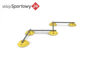 Dunlop PŁOTKI TRENINGOWE PRZESZKODY DO ĆWICZEŃ 16SZT - Piłka nożna - miniaturka - grafika 7