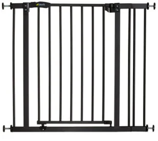 Hauck Bramka zabezpieczająca Close'n Stop + 9 cm rozszerzenie charcoal 597194 - Zabezpieczenia dla dzieci Hauck Bramka zabezpieczająca Close'n Stop + 9 cm rozszerzenie charcoal 597194 - Zabezpieczenia dla dzieci - miniaturka - grafika 1