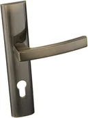 Klamki - Infinity line KLAMKA HERMES WEJŚCIOWA 72 DŁUGI SZYLD PATYNA LEWA KHR 412W L - miniaturka - grafika 1