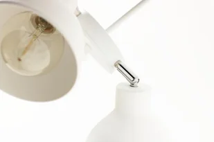 Lampex Żyrandol Zoe 3, biały, 52x37 cm - Lampy sufitowe - miniaturka - grafika 6