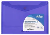 Teczki i skoroszyty - Strigo Teczka kopertowa PP A5 pozioma fioletowa SF011 STRIGO - miniaturka - grafika 1