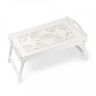 Ławy i stoliki kawowe - Murrano Personalizowany Stolik Śniadaniowy DO LAPTOPA STL-NAT-008 - miniaturka - grafika 1