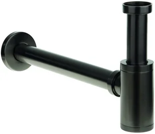 Laveo Laveo Syfon łazienkowy okrągły grafit CKS 961D - Syfony - miniaturka - grafika 2