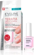 Odżywki do paznokci - Eveline KOLOROWKA Nail Therapy Intensywna Kuracja wzmacniająco-odbudowująca 12ml 105236 - miniaturka - grafika 1