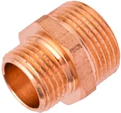 Łączniki, trójniki, kształtki - Invena Nypel redukcyjny mosiądz 3/4" x 1" - miniaturka - grafika 1