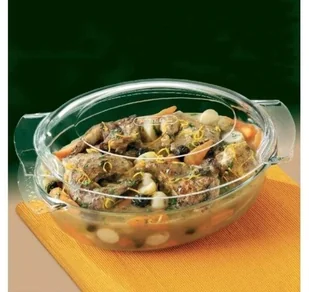 Ambition Naczynie żaroodporne z pokrywą PYREX 5,8L - Pozostałe akcesoria kuchenne - miniaturka - grafika 4