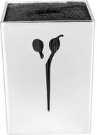 Pozostałe akcesoria fryzjerskie - STOJAK NA NOŻYCZKI SREBRNY 133301 - miniaturka - grafika 1