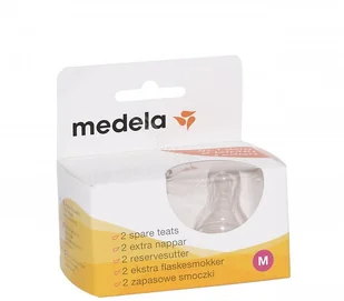 Medela Smoczek Średni Przepływ M 4-6 Ms 2 Szt. - Smoczki do butelek - miniaturka - grafika 2