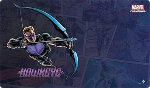 Fantasy Flight Games Marvel Champions: The Game Mat - Hawkeye - Akcesoria do gier planszowych - miniaturka - grafika 2