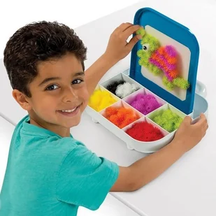 Spin Master Bunchems kolorowe rzepy zestaw podróżny 150 el. 16805 - Zabawki kreatywne - miniaturka - grafika 3