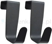 Wieszaki łazienkowe - Sepio Sepio wieszak na ręcznik czarny 10HACPRO2BLAC - miniaturka - grafika 1