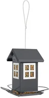 Karmniki dla ptaków - Zolux Karmnik Domek z 4 oknami kol. szary Dostawa GRATIS od 99 zł + super okazje - miniaturka - grafika 1