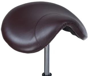 Beauty System Taboret kosmetyczny BD-9909 Brązowy BSBD-9909/BROWN - Krzesła i taborety kosmetyczne - miniaturka - grafika 3