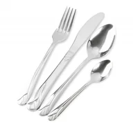 Zestawy sztućców - Kamille Codzienny komplet sztućców ze stali połysk 24el. nr 2 5238R - miniaturka - grafika 1