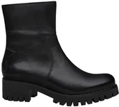 Botki damskie - Karino Trzewiki ocieplane Botki 2252/126 Czarne 27487 - miniaturka - grafika 1