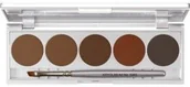 Akcesoria i kosmetyki do stylizacji brwi - KRYOLAN Eyebrow Powder paleta 5 pudrów do brwi 7,5g - miniaturka - grafika 1