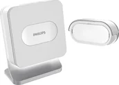 Dzwonki i gongi - Philips Philips WelcomeBell Basic dzwonek bezprzewodowy 4 melodie do wyboru zakres działania max.300m,531122 531112 - miniaturka - grafika 1