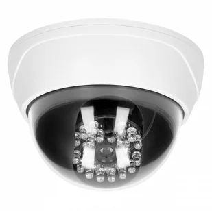 Atrapa kopułowej kamery monitorującej z podczerwienią CCTV, bateryjna OR-AK-1209 - Akcesoria do monitoringu - miniaturka - grafika 2