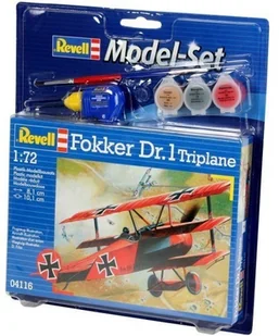 Revell Model Set Fokker Dr 1 Tripla MR-64116 - Modele do sklejania - miniaturka - grafika 4