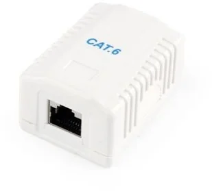 Gembird Gniazdo sieciowe CAT6 FTP single port NCAC-1F6-01 - Gniazdka elektryczne - miniaturka - grafika 2