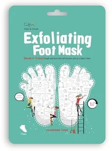 Cettua Exfoliating Foot Mask, skarpetki złuszczające do stóp - Pielęgnacja stóp - miniaturka - grafika 6