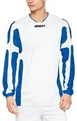 Piłka nożna - Uhlsport trykot Cup La, wielokolorowa, M 100308508_weiß/azurblau_M - miniaturka - grafika 1