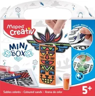 Zabawki kreatywne - Maped Creativ Kreatywny zestaw z totemami i kolorowym piaskiem 907014 - miniaturka - grafika 1