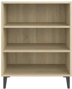 vidaXL Lumarko Szafka, kolor dąb sonoma, 57x35x70 cm, płyta wiórowa 806052 - Szafki do salonu - miniaturka - grafika 4