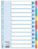 Segregatory - Esselte PRZEKŁADKI KARTONOWE KOLOROWE A4 12 KART - miniaturka - grafika 1