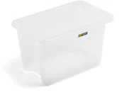 Pojemniki biurowe - AJ Produkty Pojemnik plastikowy, 600x400x350 mm, 55 L, transparentny - miniaturka - grafika 1