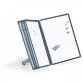 Akcesoria do projektorów - Zestaw stołowy SHERPA SOHO 5 z 5 panelami A4 czarny 5540 01 DU1567-2 - miniaturka - grafika 1