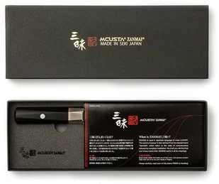 Mcusta Zanmai Zanmai Splash Chiński Nóż do siekania 18cm ZCB-2001D - Noże kuchenne - miniaturka - grafika 3
