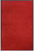 Wycieraczki - vidaXL Wycieraczka, czerwona, 80 x 120 cm - miniaturka - grafika 1