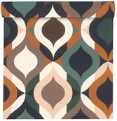 Tapety - Rasch Tapeta 463729 zielono-brązowa winylowa na flizelinie - miniaturka - grafika 1