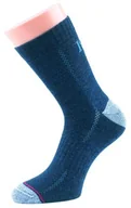 Skarpetki sportowe męskie - 1000 Mile 1000 mile Mężczyźni skarpety Walking 1950 All Terrain Socks granitu, niebieski, L 1950SL_SAPHIRBLAU_L - miniaturka - grafika 1
