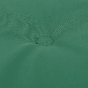 vidaXL Poduszki na krzesła ogrodowe, 2 szt., zielone, 120x50x3 cm - Poduszki ogrodowe - miniaturka - grafika 2