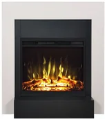 Kominki elektryczne - AFLAMO AFLAMO Simple Biały LED 60 3D - miniaturka - grafika 1