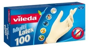 Vileda Rękawice MultiLatex 100 12szt (146087) - Akcesoria i części AGD - miniaturka - grafika 2