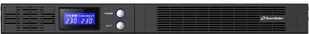 PowerWalker UPS Line-Interactive 1500VA 4x IEC OUT, USB HID/RS-232, Rack 19'' VI 1500 R1U - Zasilacze awaryjne UPS - miniaturka - grafika 2