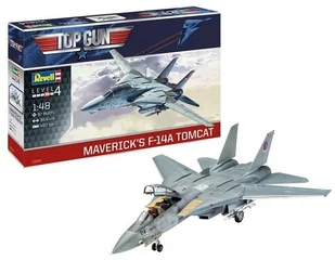 Revell Model do sklejania F-14A Tomcat Top Gun GXP-742795 - Samochody i pojazdy dla dzieci - miniaturka - grafika 4