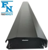 Maskownice do kabli - Fiber Novelty Mask75B - aluminiowa maskownica kabli z systemem click-lock dł. 75 cm MASK75B - miniaturka - grafika 1